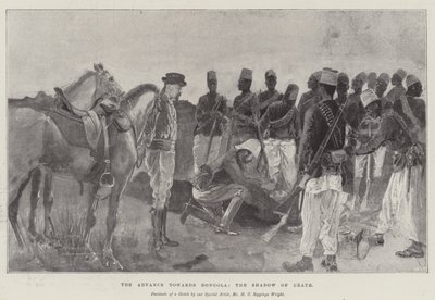 El avance hacia Dongola, la sombra de la muerte de Henry Charles Seppings Wright